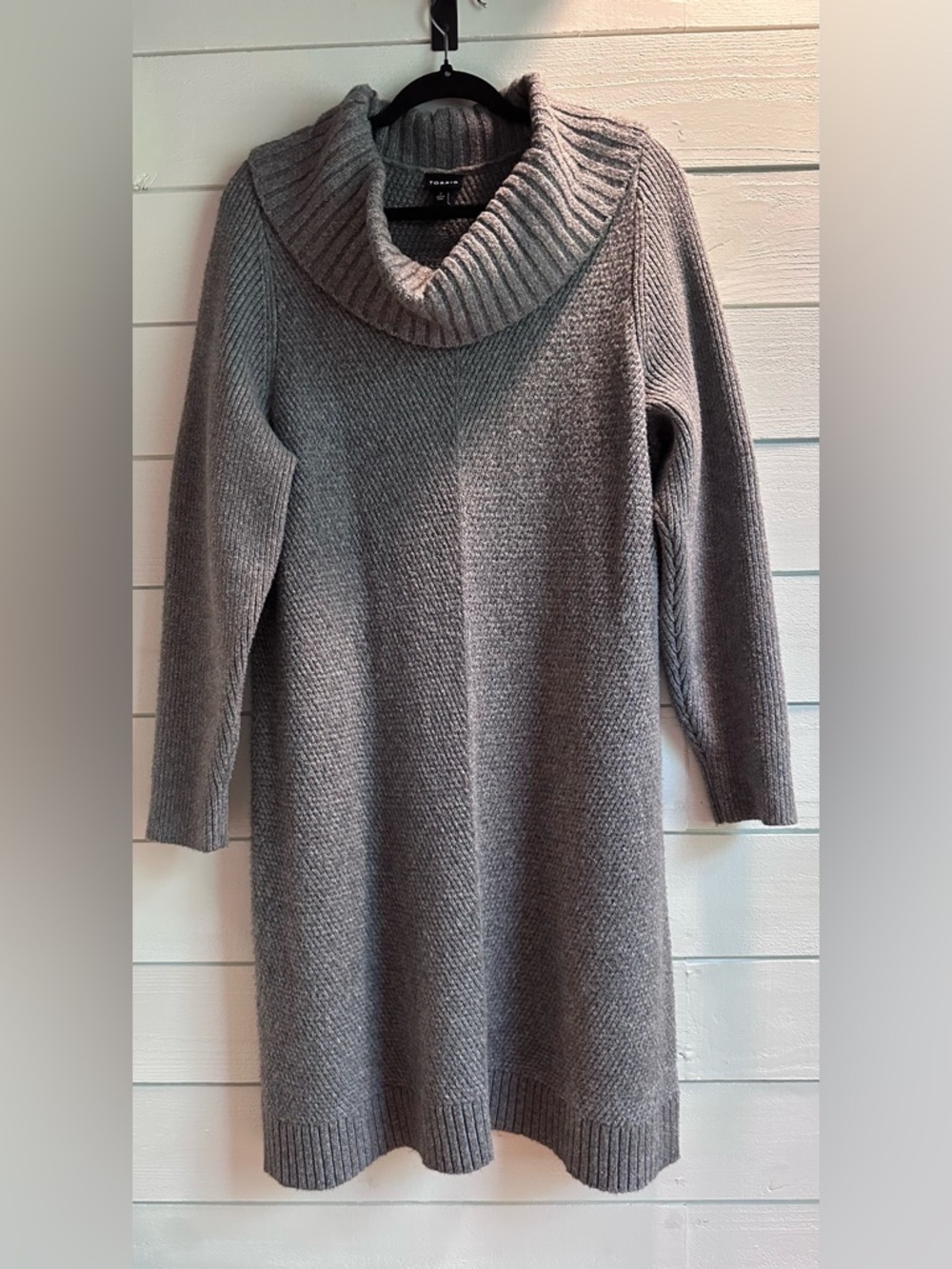 torrid At The Knee Sweater Cowl Neck Dress